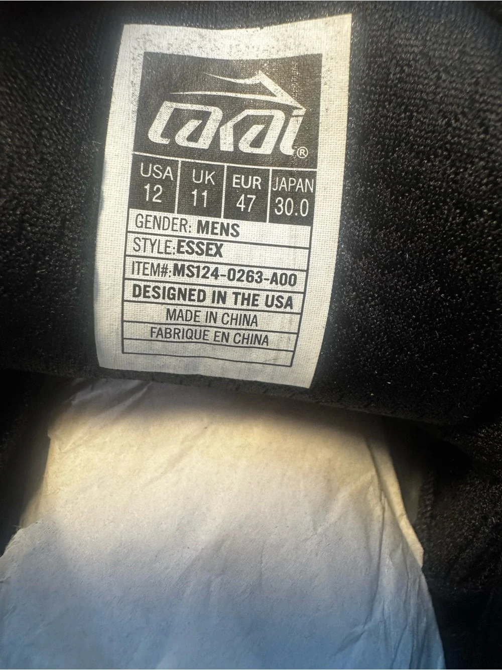 LAKAI ESSEX SHOES - Picture 7 of 7